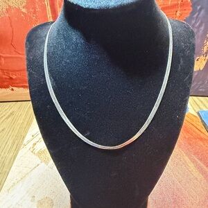 925 Elegant Silver Necklace unisex